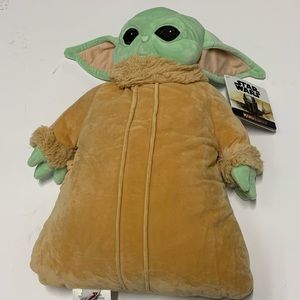 The Mandalorian  Star Wars Baby Yoda  16" Pillow Pet Plush  Brand New With Tags